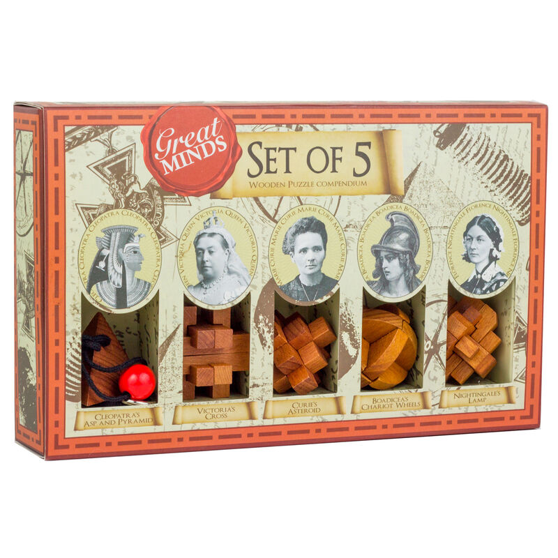 Imagen 1 - Set 5 Juegos Habilidad Women The Great Minds
