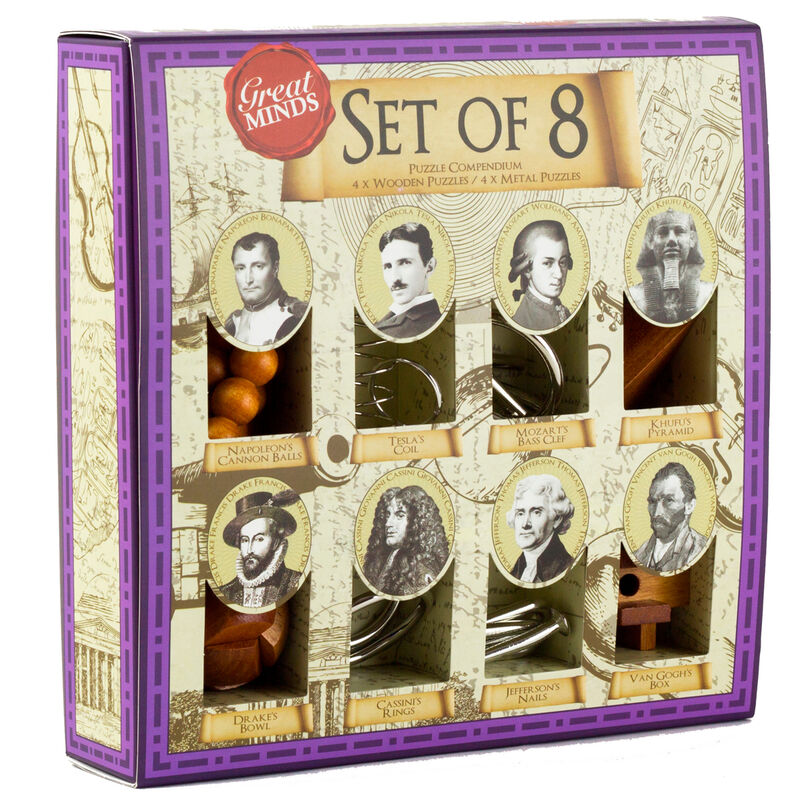 Imagen 1 - Set 8 Juegos Habilidad The Great Minds