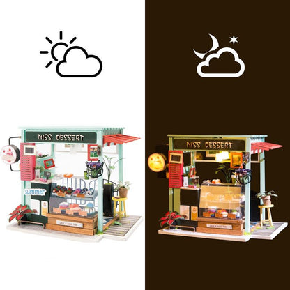 Imagen 2 de Puzzle 3D Casa Miniatura Ice Cream Station