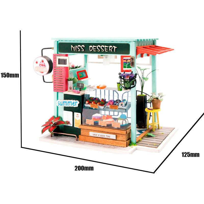 Imagen 7 de Puzzle 3D Casa Miniatura Ice Cream Station