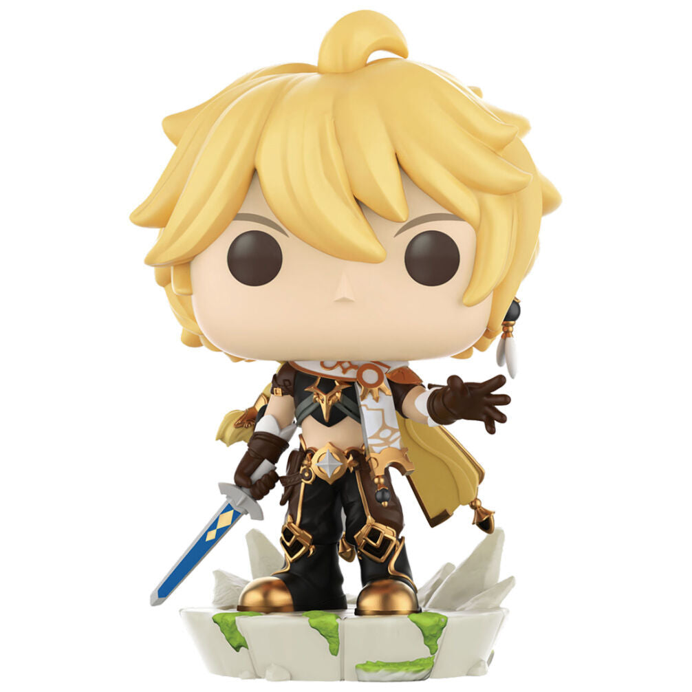 Imagen de Figura Pop Genshin Impact Aether parte de nuestra colección en Espadas y más, sitio oficial.