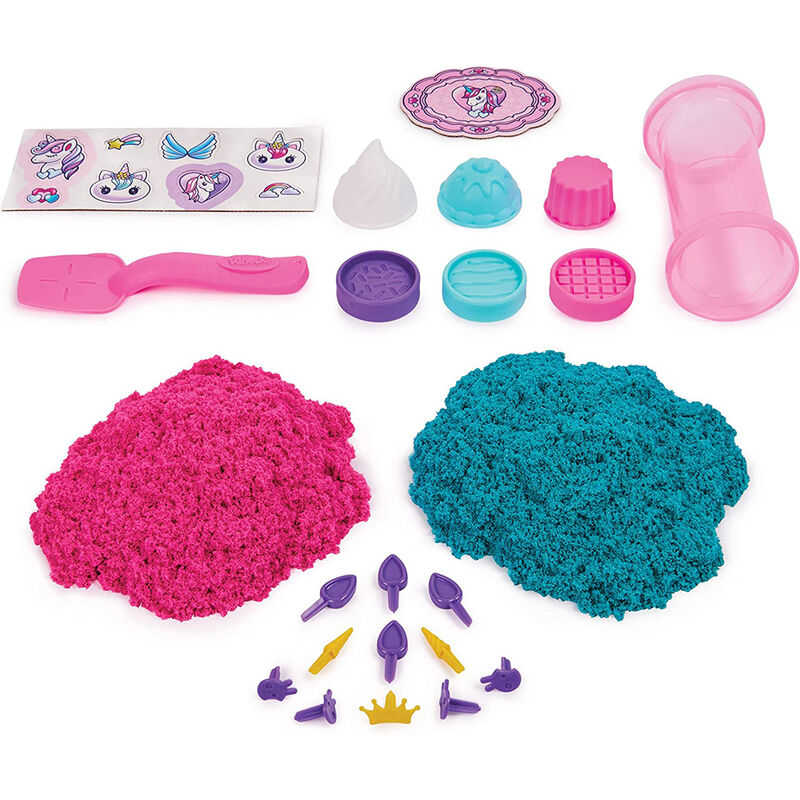 Imagen 2 de Kit Pasteleria Unicornio Kinetic Sand