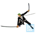 Imagen de Figura Ichibansho Roronoa Zoro Film Red More Beat One Piece 11Cm parte de nuestra colección en Espadas y más, sitio oficial.