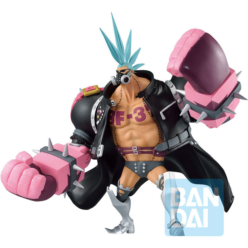 Imagen 2 - Figura Ichibansho Franki Film Red More Beat One Piece 18,5Cm