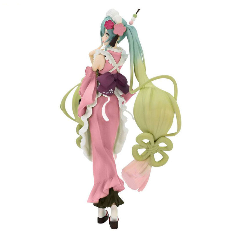 Imagen 2 - Figura Hatsune Miku Matcha Green Tea Parfait Another Exceed Creative Hatsune Miku 20Cm