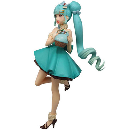 Imagen de Figura Hatsune Miku Chocolate Mint Sweet Sweets Hatsune Miku 17Cm parte de nuestra colección en Espadas y más, sitio oficial.