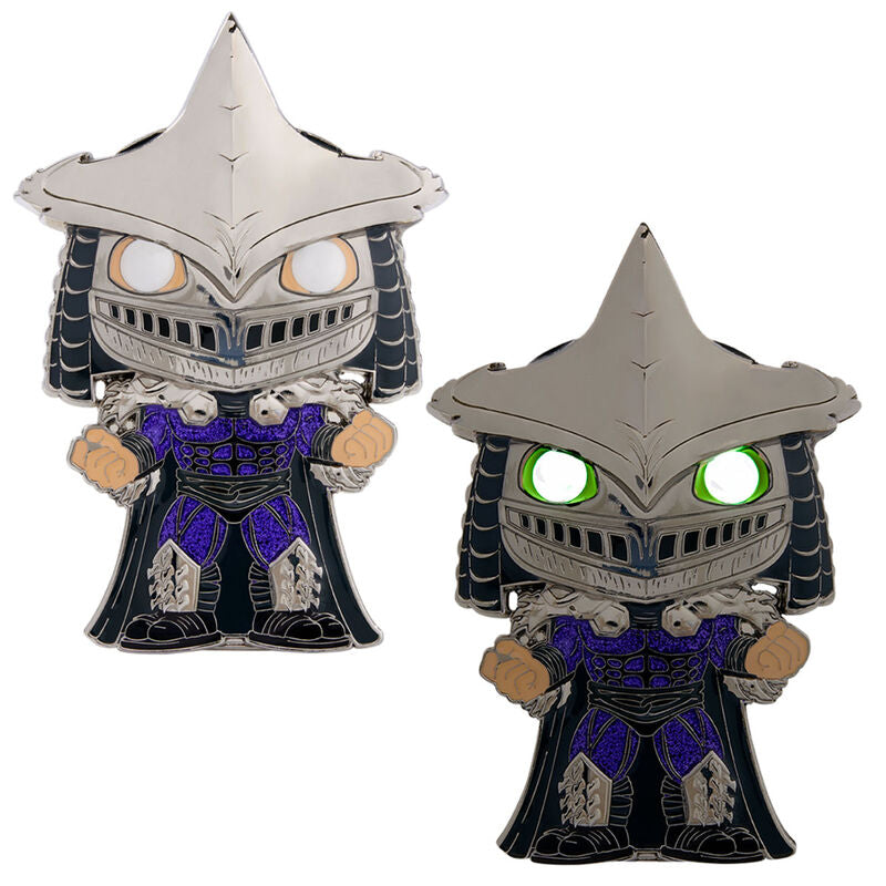 Imagen 1 de Pack 12 Pop Pin Tortugas Ninja Super Shredder 10Cm 11 + 1 Chase