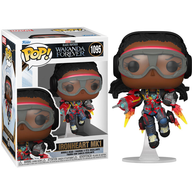 Imagen 1 de Figura Pop Black Panther Wakanda Forever Ironheart Mk 1