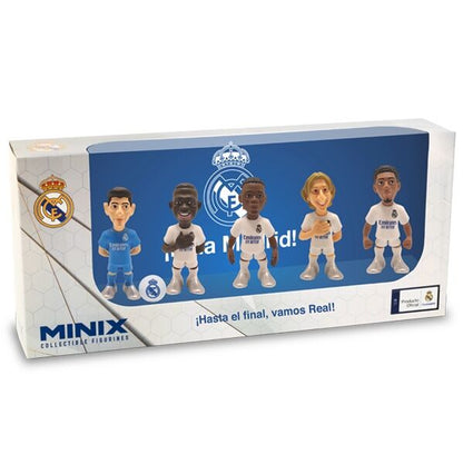Imagen 1 de Blister 5 Figuras Minix Real Madrid 7Cm