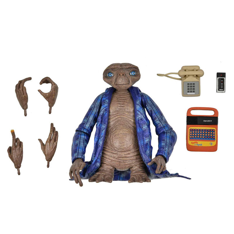 Imagen 1 de Figura Ultimate E.T Telepathic 40 Aniversario E.T El Extraterrestre 12Cm