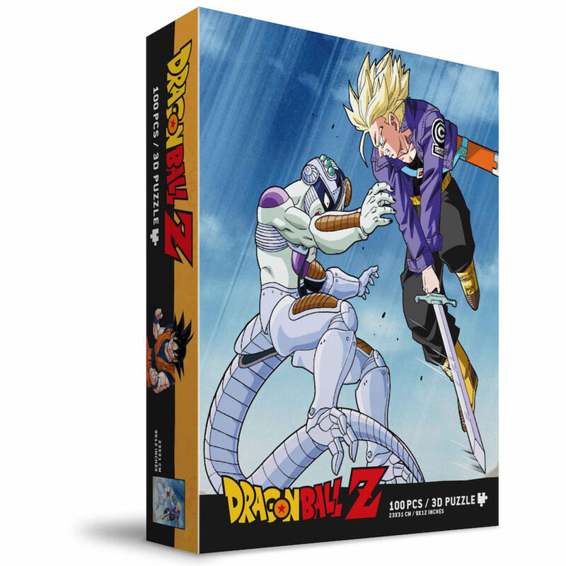 Imagen 1 - Puzzle 3D Trunks Vs Frieza Dragon Ball Z 100Pzs