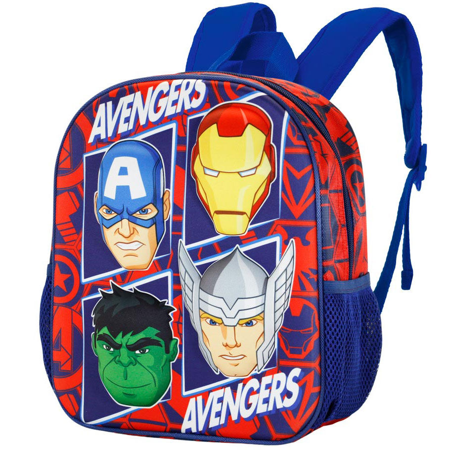 Imagen 3 de Mochila 3D The Four Vengadores Avengers Marvel 31Cm