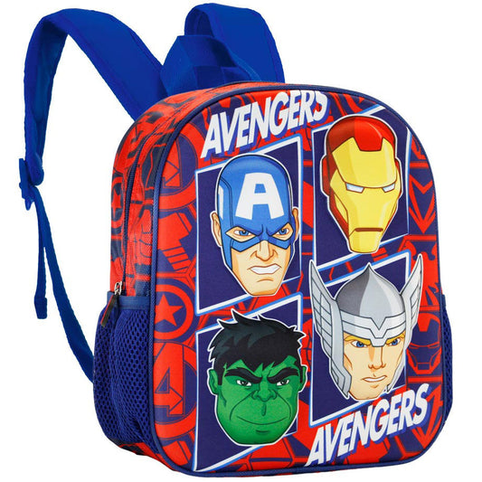 Imagen 1 de Mochila 3D The Four Vengadores Avengers Marvel 31Cm