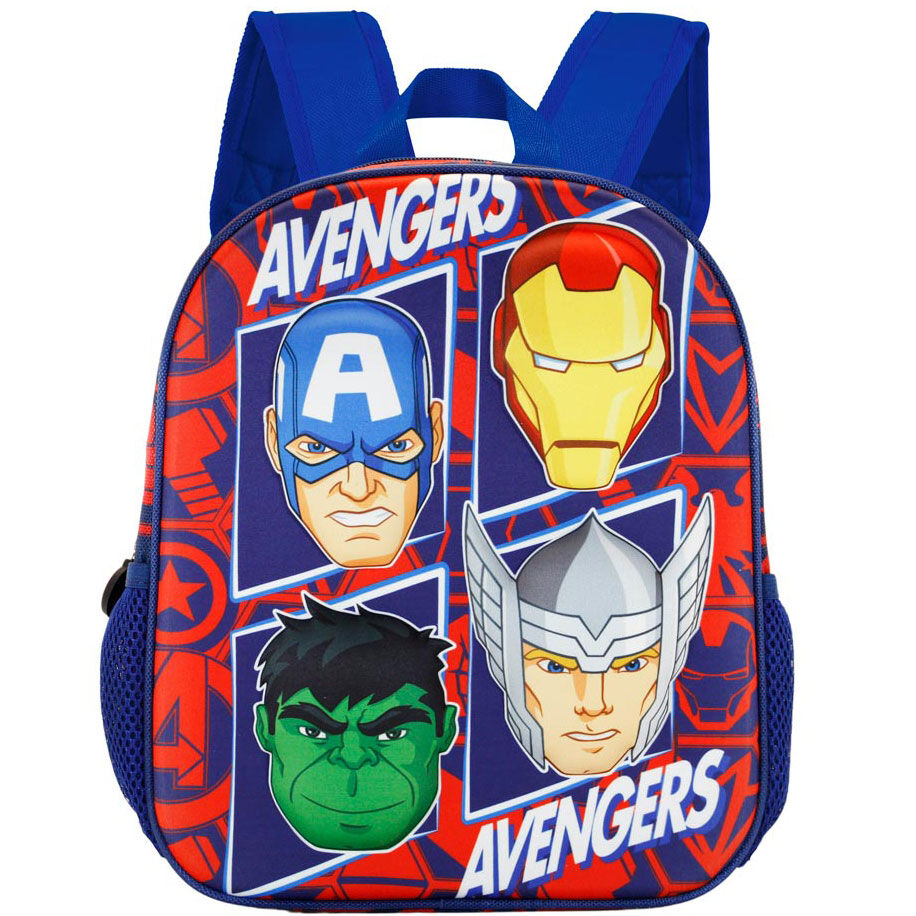 Imagen 4 de Mochila 3D The Four Vengadores Avengers Marvel 31Cm