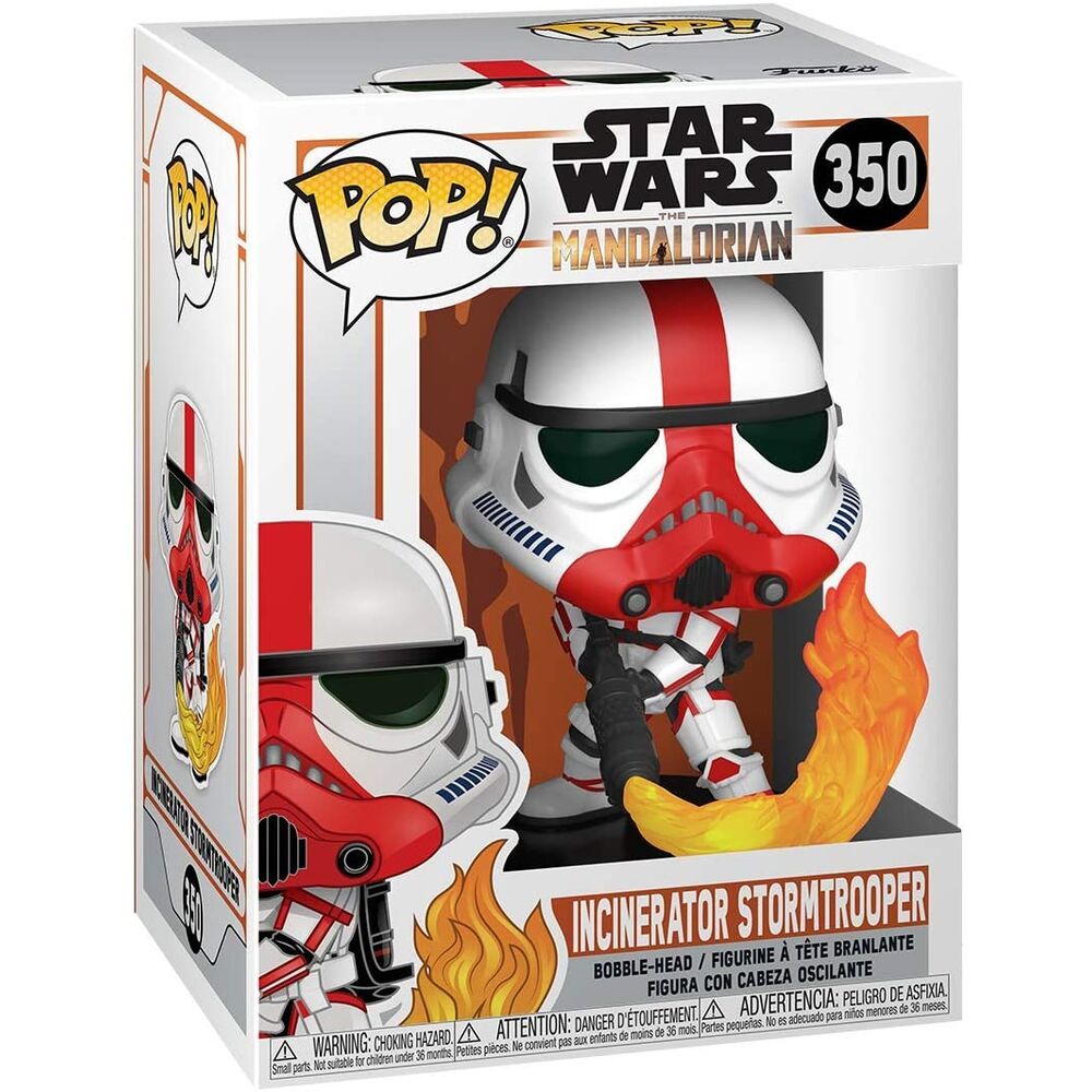 Imagen 2 de Figura Pop Star Wars Mandalorian Incinerator Stormtrooper