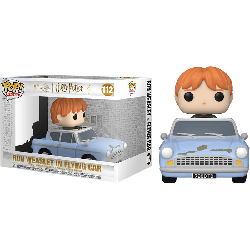 Imagen 1 de Figura Pop Harry Potter Ron Weasley In Flying Car