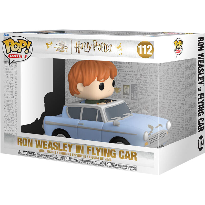 Imagen 3 de Figura Pop Harry Potter Ron Weasley In Flying Car