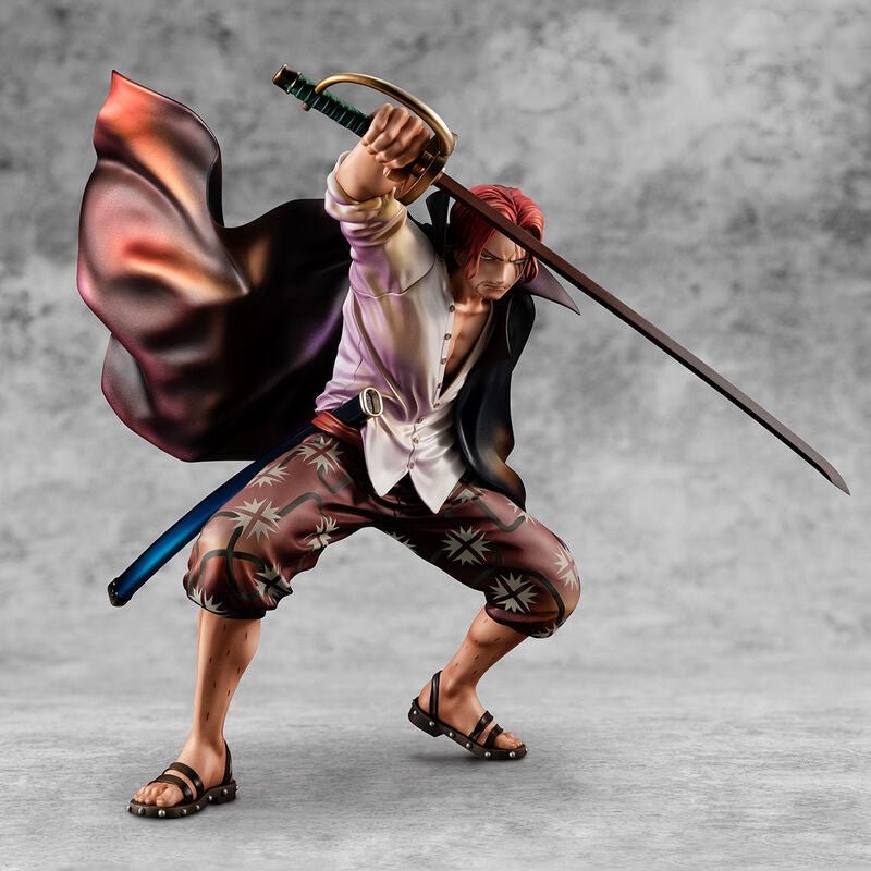 Imagen 1 - Figura Shanks Red Haired Playback Memories One Piece 21,5Cm