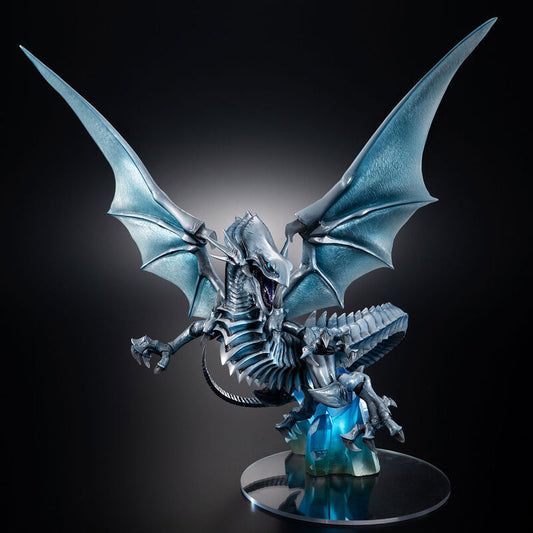 Imagen 1 de Figura Blue Eyes White Dragon Duel Monsters Art Works Holographic Edition Yu-Gi-Oh!  28Cm