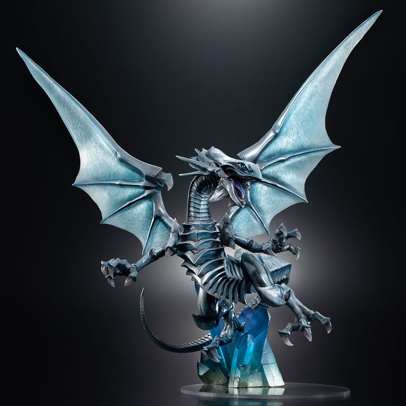 Imagen 3 de Figura Blue Eyes White Dragon Duel Monsters Art Works Holographic Edition Yu-Gi-Oh!  28Cm