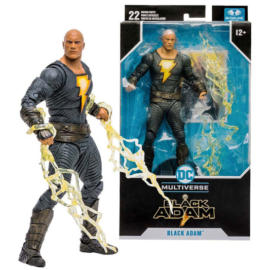 Imagen 1 de Figura Black Adam - Black Adam Multiverse Dc Comics 17,5Cm