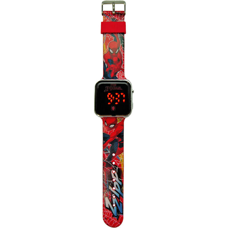Imagen de Reloj Led Spiderman Marvel 2 parte de nuestra colección en Espadas y más, sitio oficial.