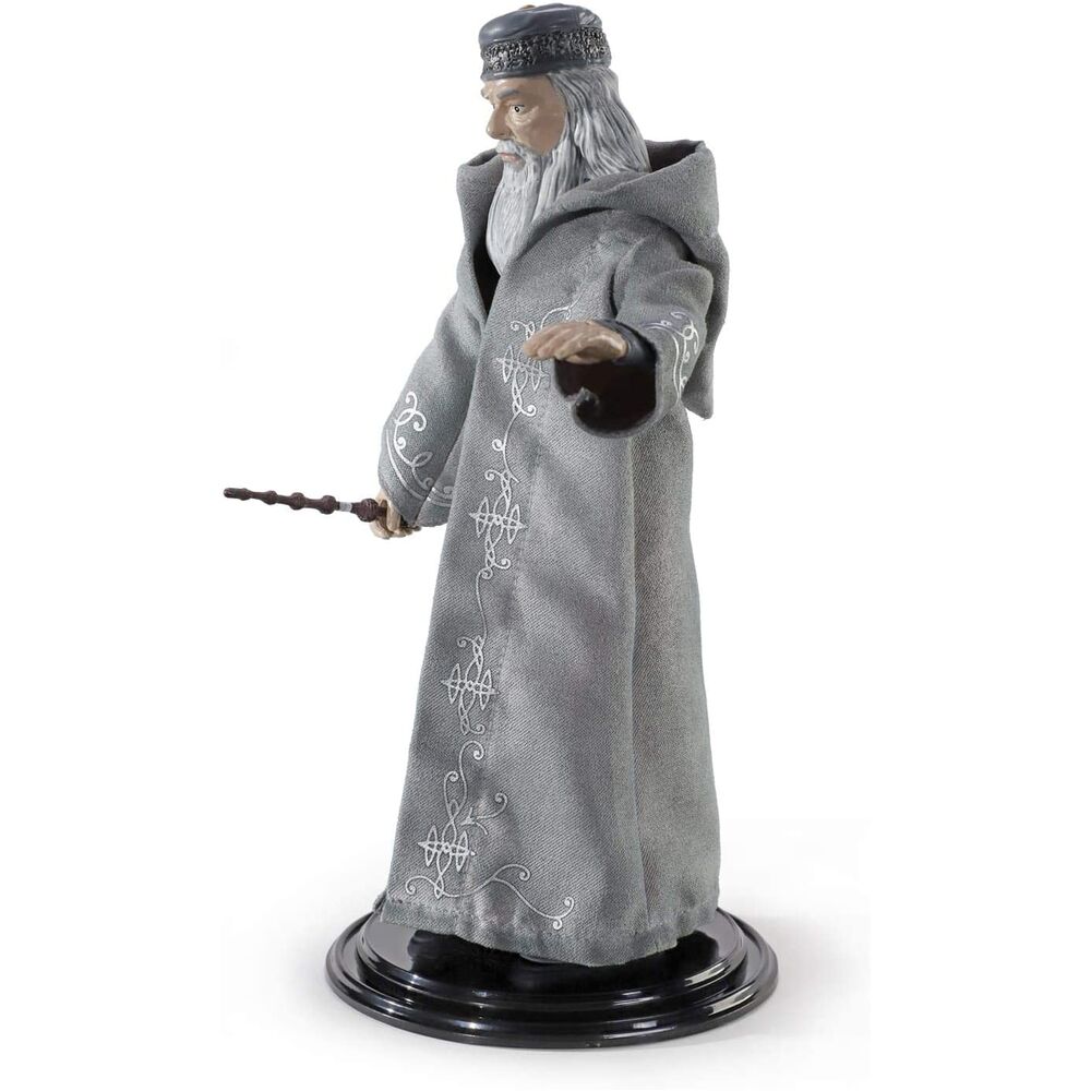 Imagen 3 de Figura Maleable Bendyfigs Dumbledore Con Varita Harry Potter 19Cm