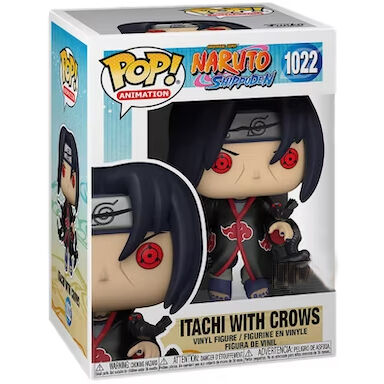 Imagen de Figura Pop Naruto Shippuden Itachi With Crows Exclusive parte de nuestra colección en Espadas y más, sitio oficial. Esta imagen describe  funko
