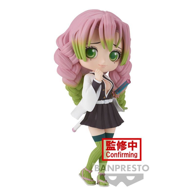 Imagen 1 - Figura Mitsuri Kanroji Ver.a Demon Slayer Kimetsu No Yaiba Q Posket 14Cm