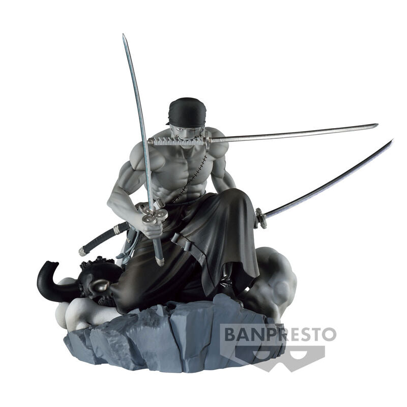 Imagen 1 - Figura Roronoa Zoro The Brush Tones Dioramatic One Piece 15Cm