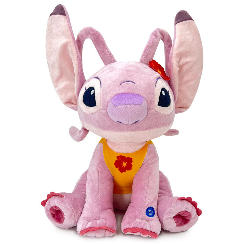 Imagen 1 de Peluche Angel Hawaii Stitch Disney 30Cm Sonido