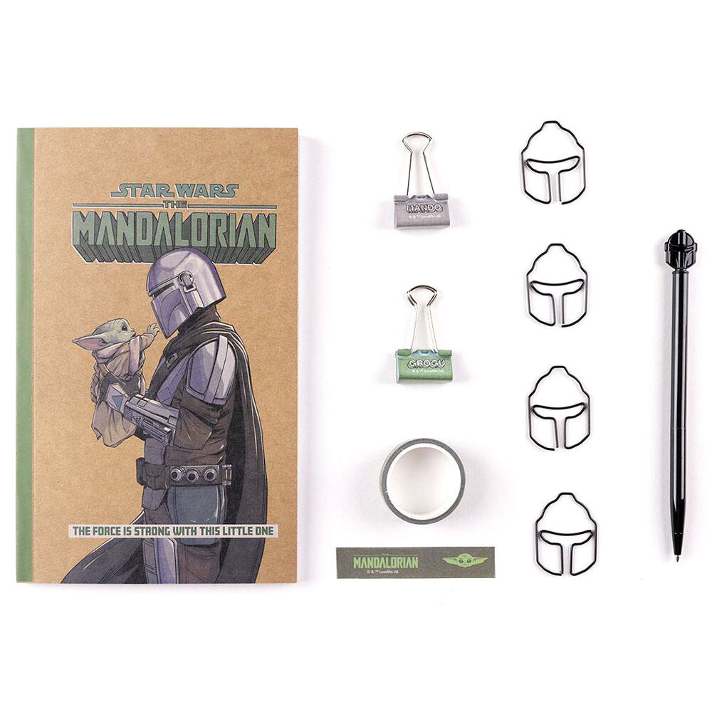 Imagen 2 de Set Papeleria The Mandalorian Star Wars