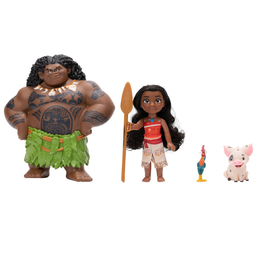 Imagen de Muñeca Moana + Mauhi Petite Vaiana Disney parte de nuestra colección en Espadas y más, sitio oficial.