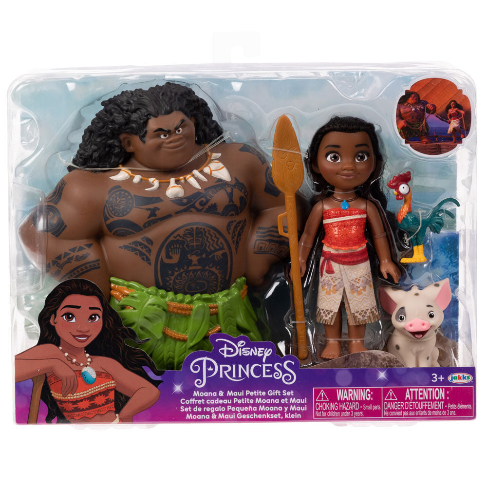 Imagen de Muñeca Moana + Mauhi Petite Vaiana Disney parte de nuestra colección en Espadas y más, sitio oficial.