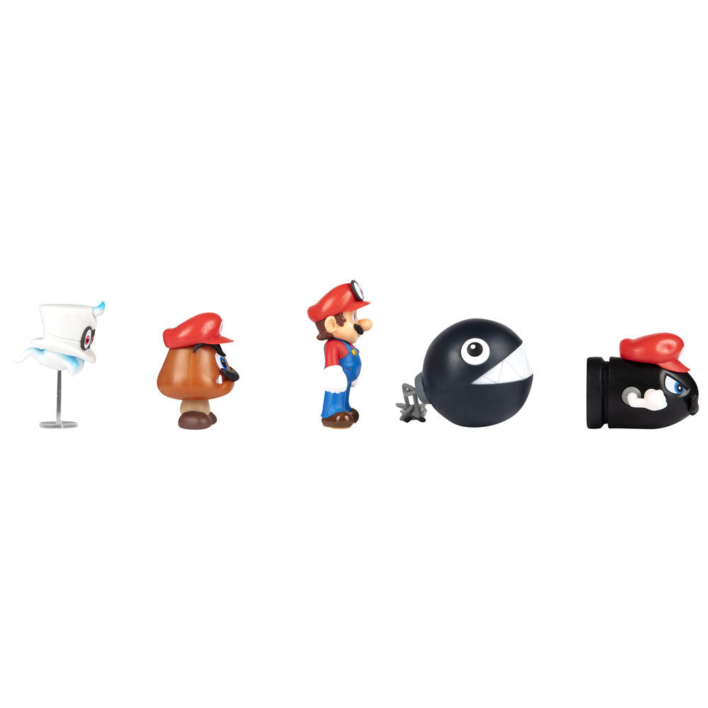 Imagen de Blister 5 Figuras Super Mario Bros 6,5Cm parte de nuestra colección en Espadas y más, sitio oficial.