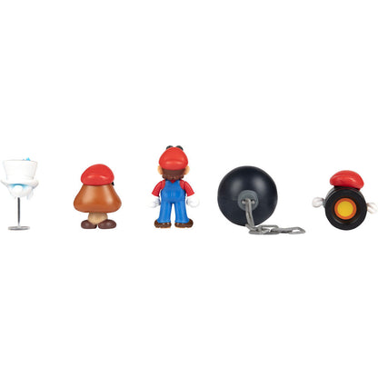 Imagen de Blister 5 Figuras Super Mario Bros 6,5Cm parte de nuestra colección en Espadas y más, sitio oficial.