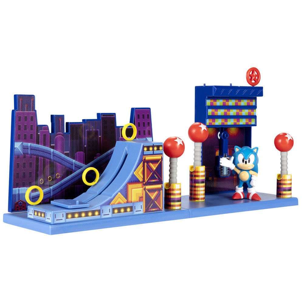 Imagen 3 de Playset Studiopolis Zone Sonic The Hedgehog 6Cm