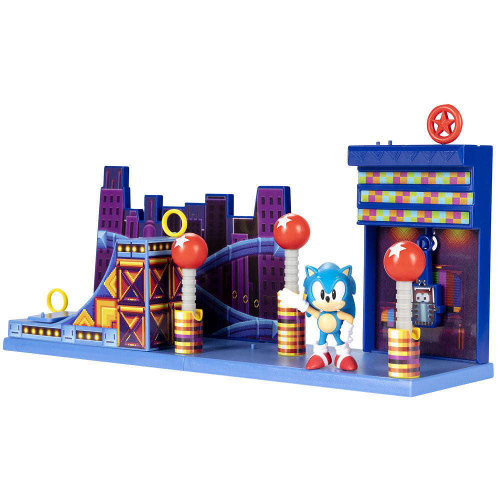 Imagen 5 de Playset Studiopolis Zone Sonic The Hedgehog 6Cm