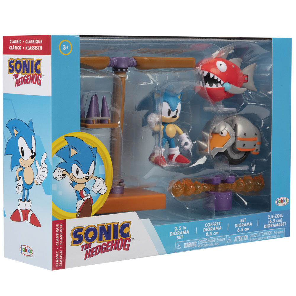 Imagen 3 de Blister Diorama Sonic The Hedgehog 6Cm