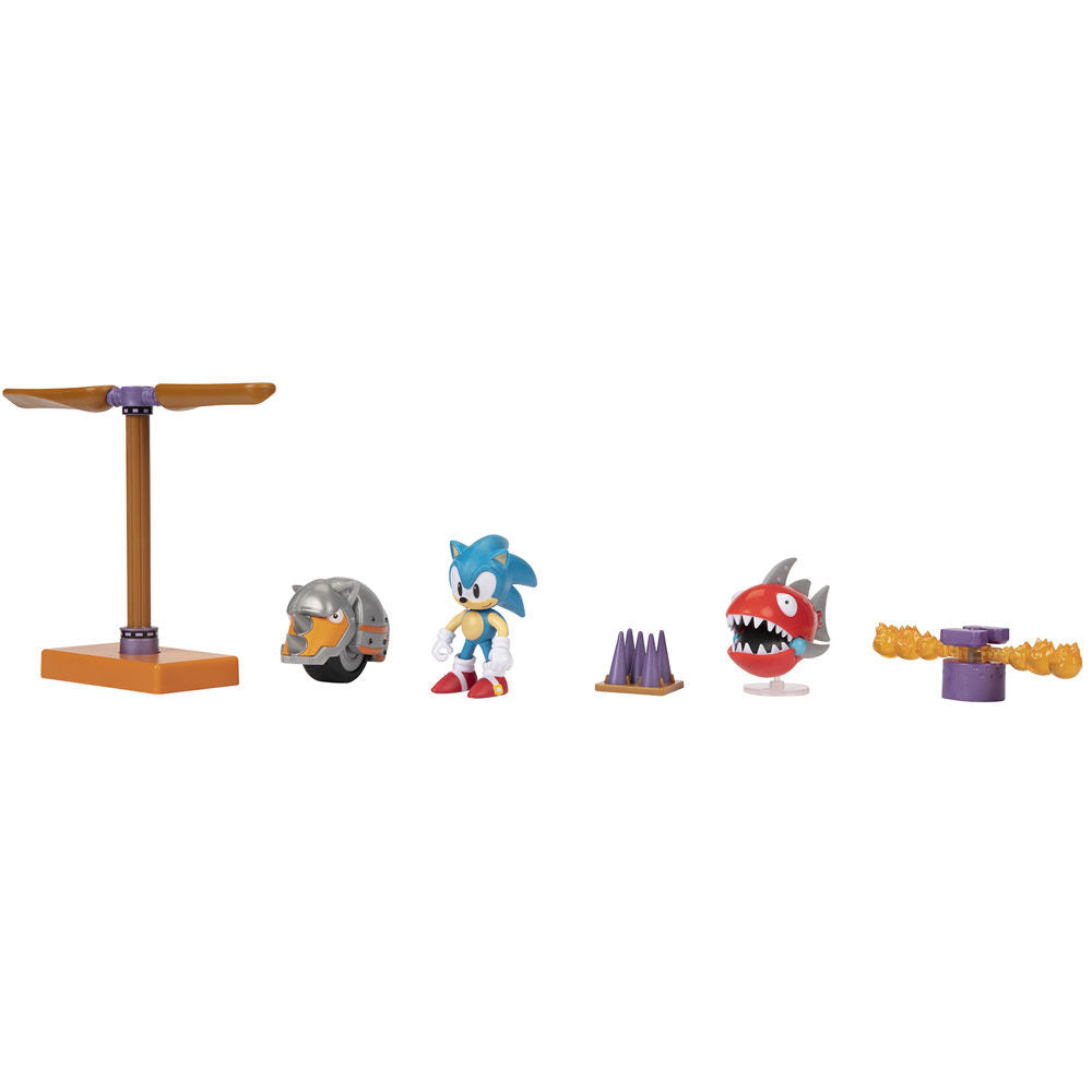 Imagen 6 de Blister Diorama Sonic The Hedgehog 6Cm