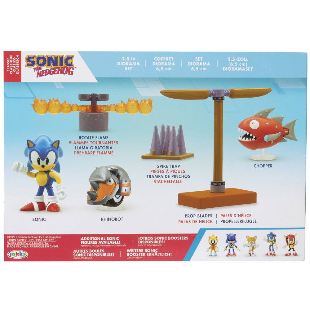 Imagen 2 de Blister Diorama Sonic The Hedgehog 6Cm