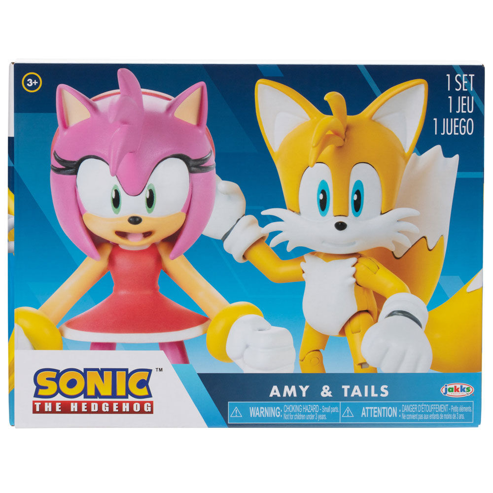 Imagen 1 - Set Figuras Tails & Modern Army Sonic The Hedgehog 10Cm