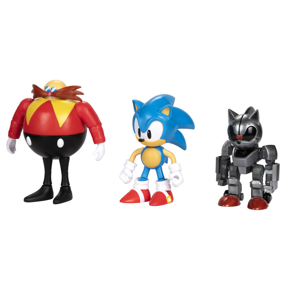 Imagen 3 de Blister 3 Figuras 30Th Anniversary Sonic The Hedgehog 10Cm