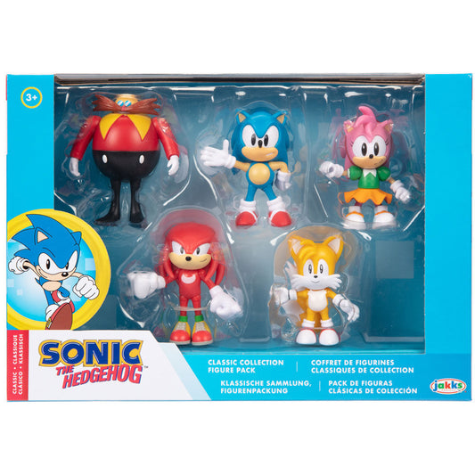 Imagen 1 - Blister 5 Figuras Sonic The Hedgehog  6Cm