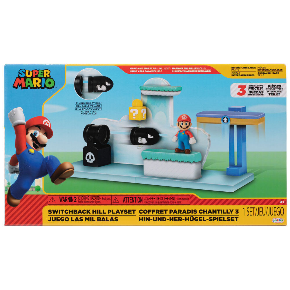 Imagen 1 - Playset Switchback Hill Super Mario Bros 6Cm