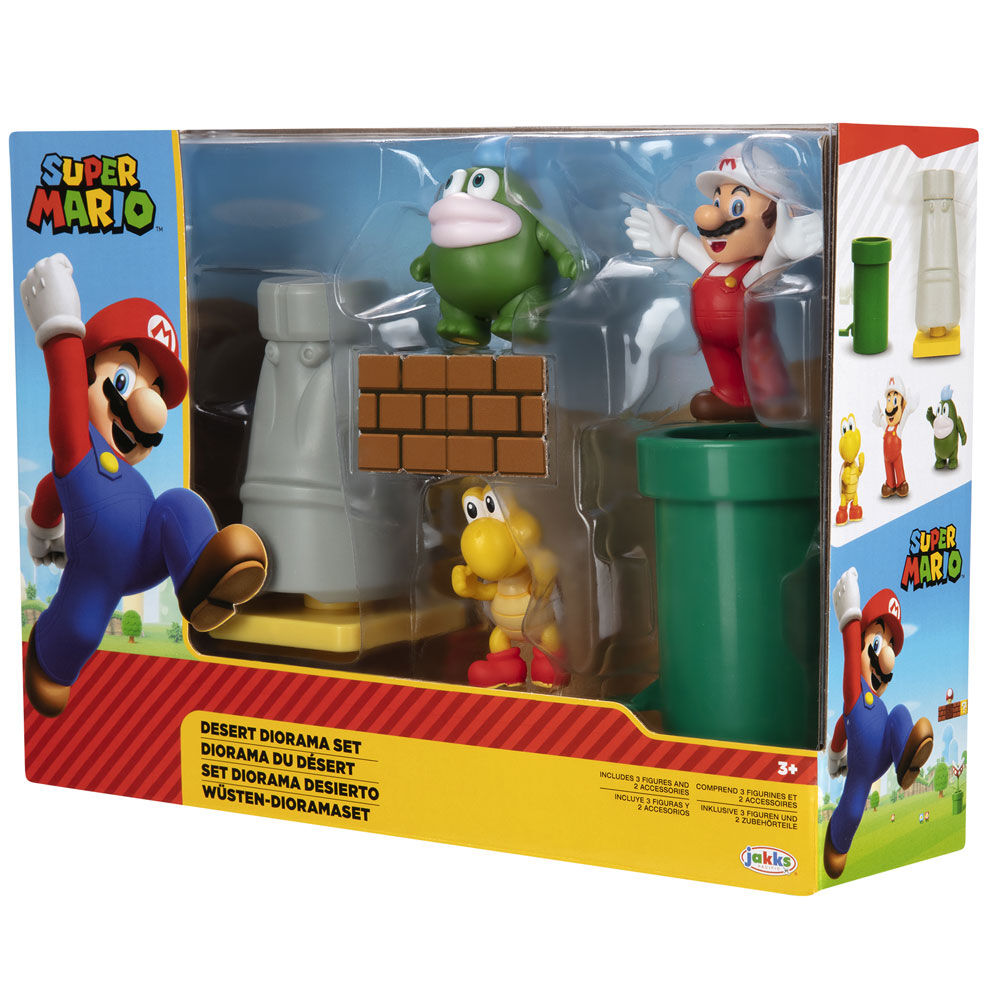 Imagen 2 de Blister Diorama Desert Super Mario Bros 6Cm