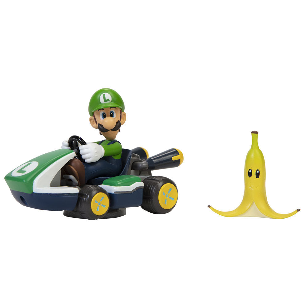 Imagen 2 de Figura Luigi Kart Megagiros Mario Kart 6,5Cm