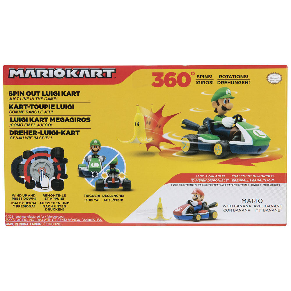 Imagen de Figura Luigi Kart Megagiros Mario Kart 6,5Cm parte de nuestra colección en Espadas y más, sitio oficial.