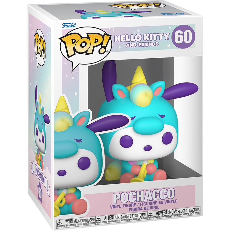 Imagen de Figura Pop Sanrio Hello Kitty Pochacco parte de nuestra colección en Espadas y más, sitio oficial.