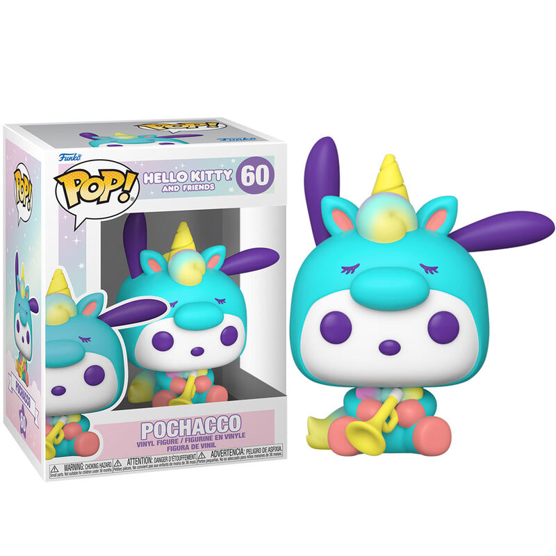 Imagen de Figura Pop Sanrio Hello Kitty Pochacco parte de nuestra colección en Espadas y más, sitio oficial.